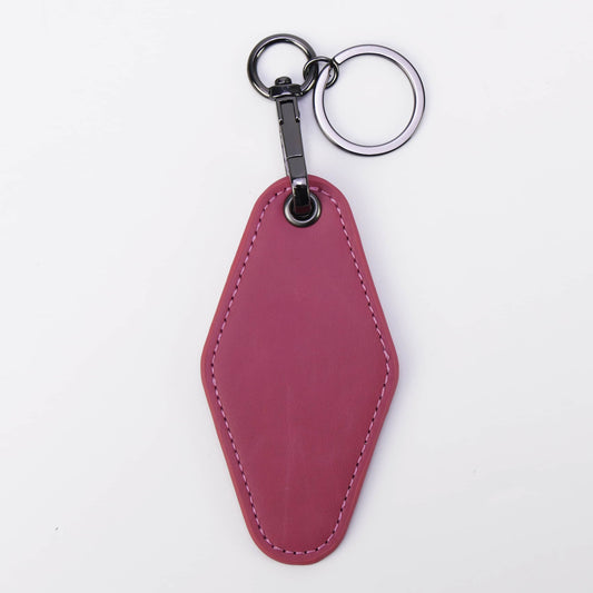 Laserette Motel Keychain