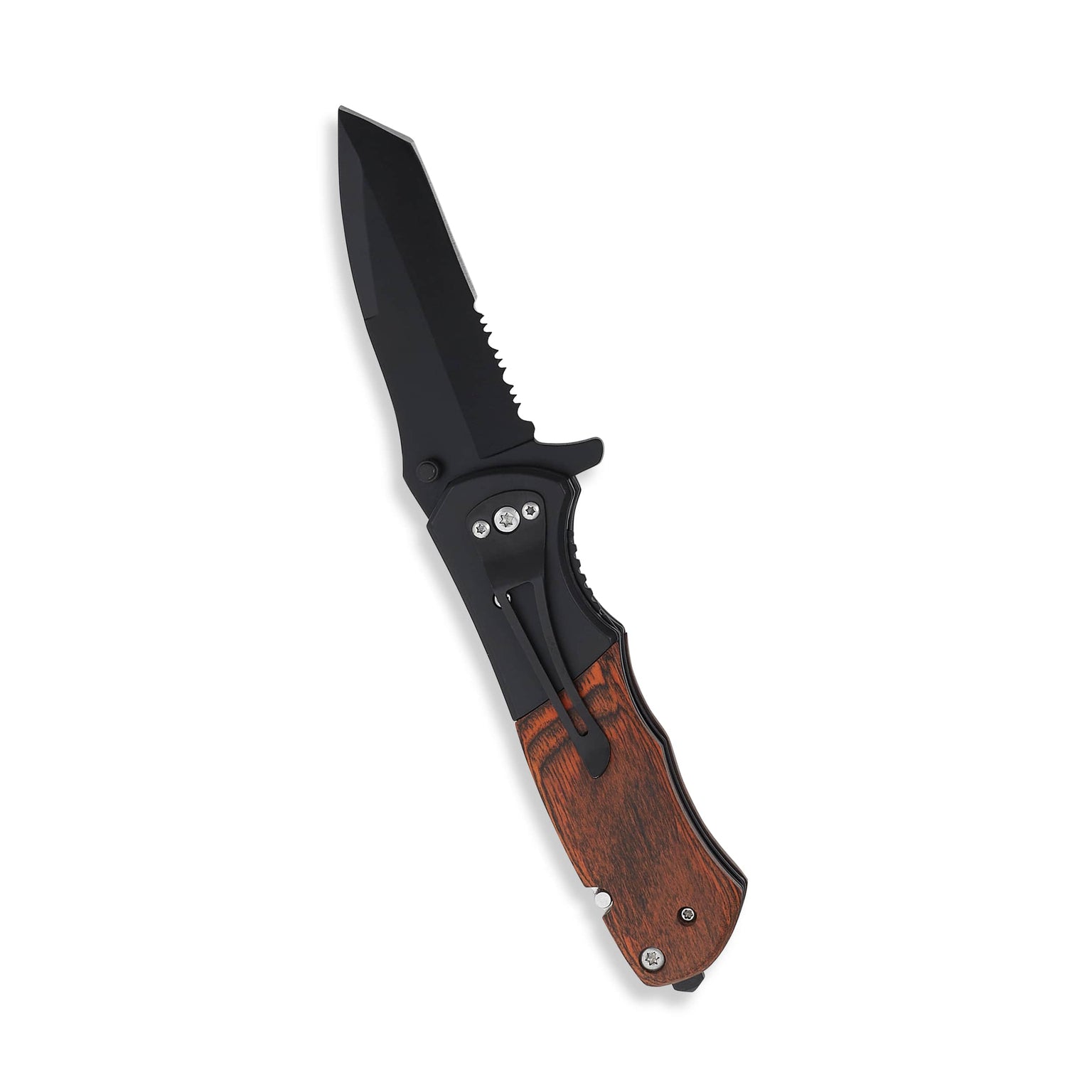 pocket knife "the beast" pocket knife, rosewood handle, back