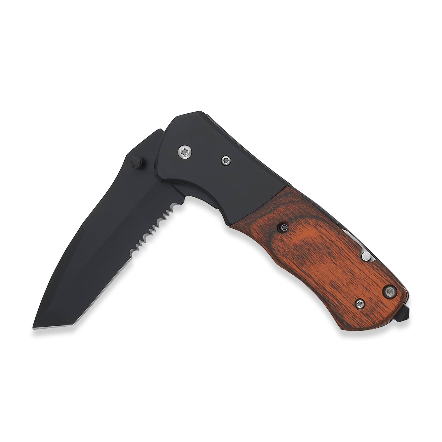 folding pocket knife, rosewood