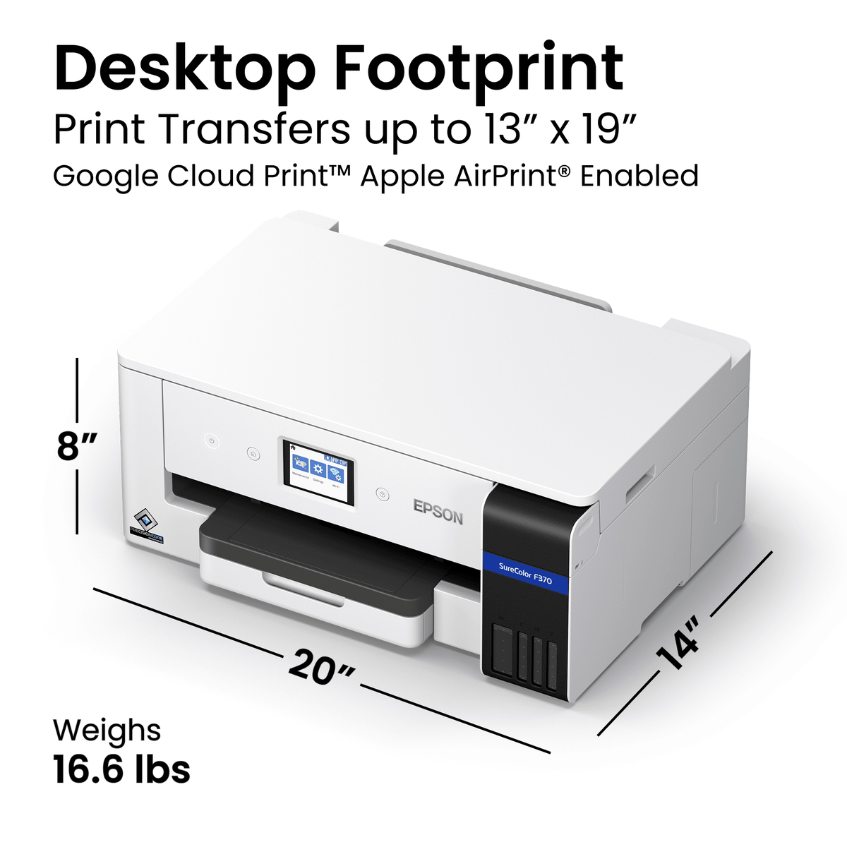 Epson SureColor F370 Sublimation Printer
