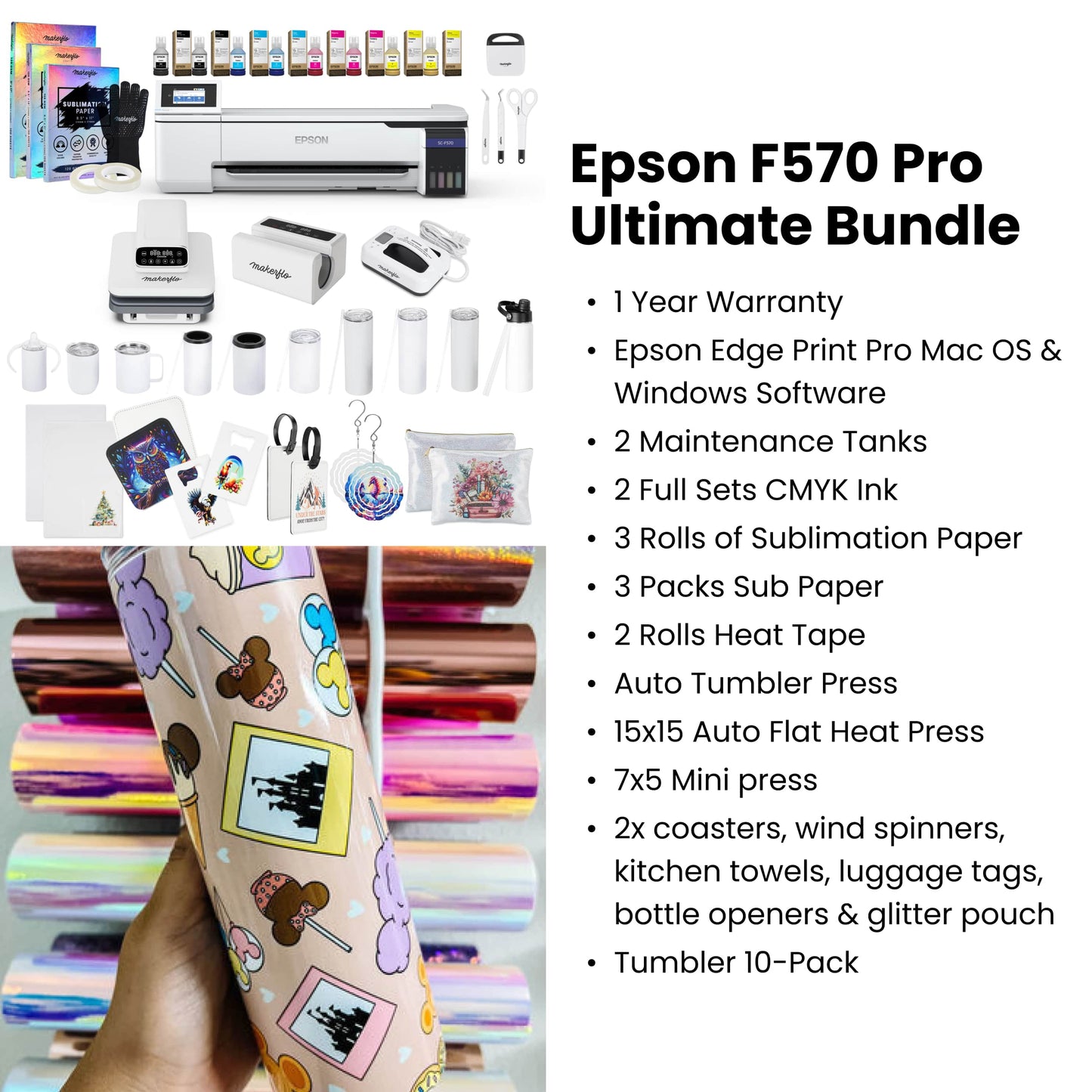 Epson F570 Sublimation Printer