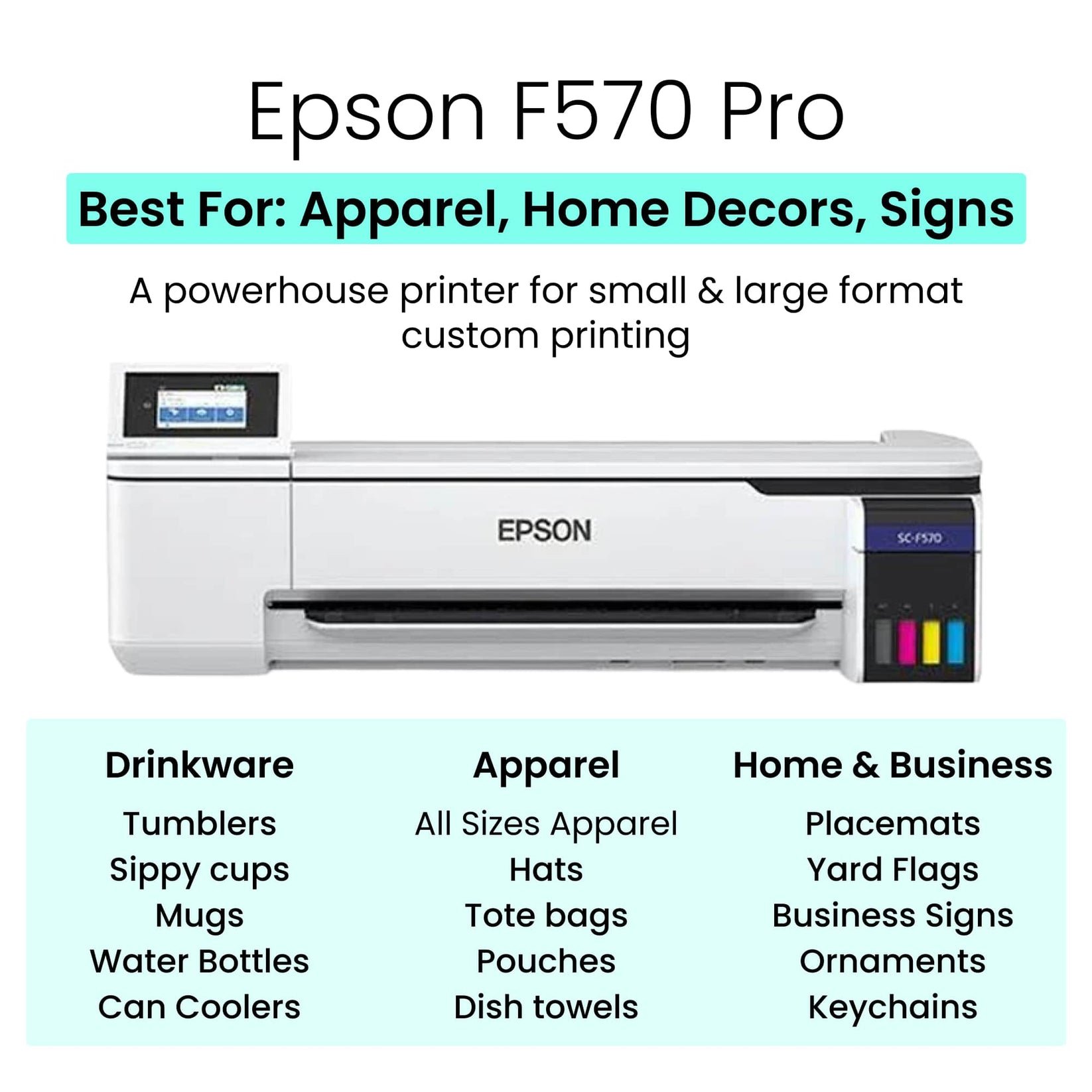 F570 Pro, what you can make