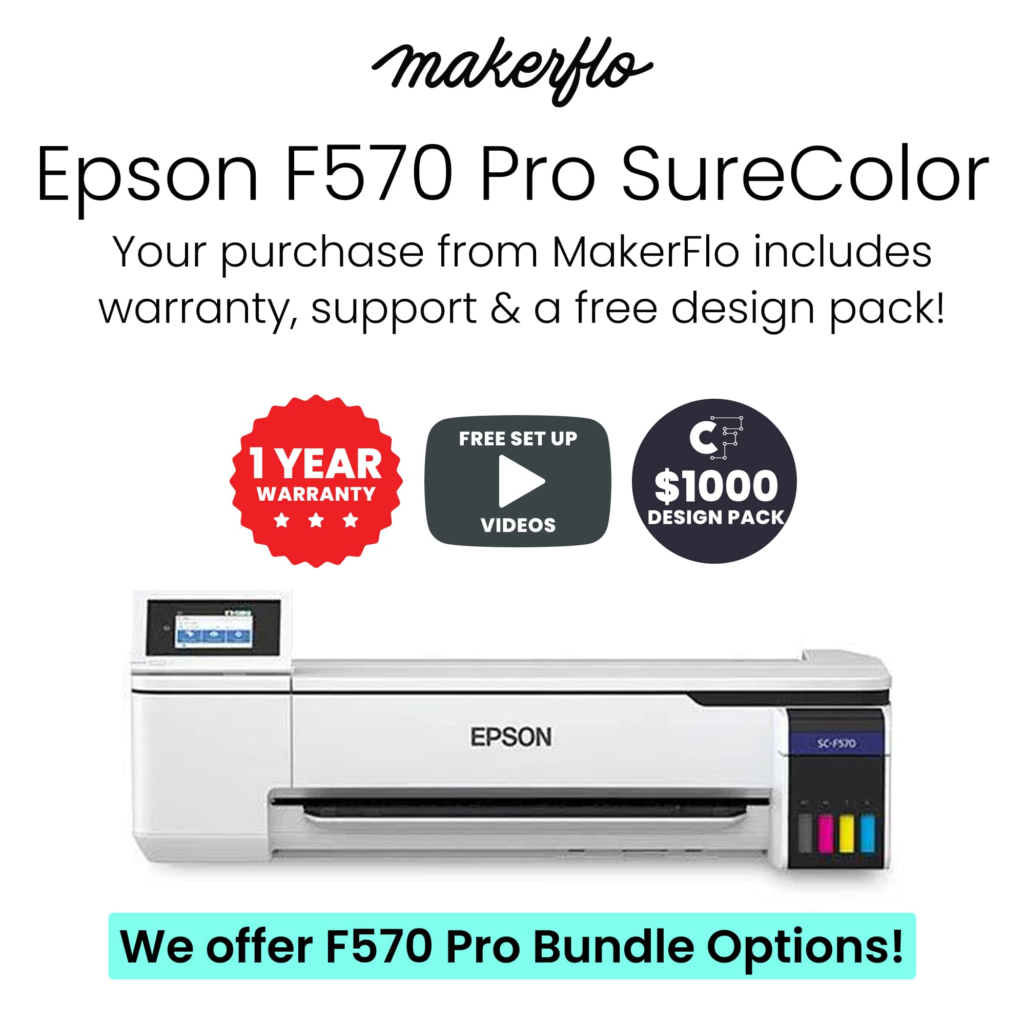 Epson F570 Pro Warranty & Support