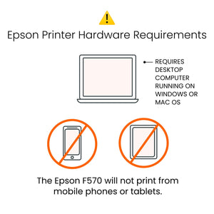 Epson F570 Pro Hardware requirements