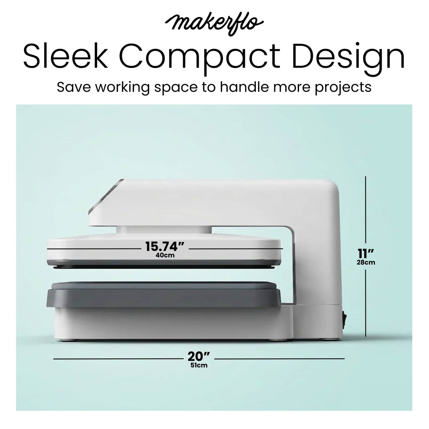 Flat Heat Press 15 x 15