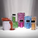 holographic chunky glitters by makerflo