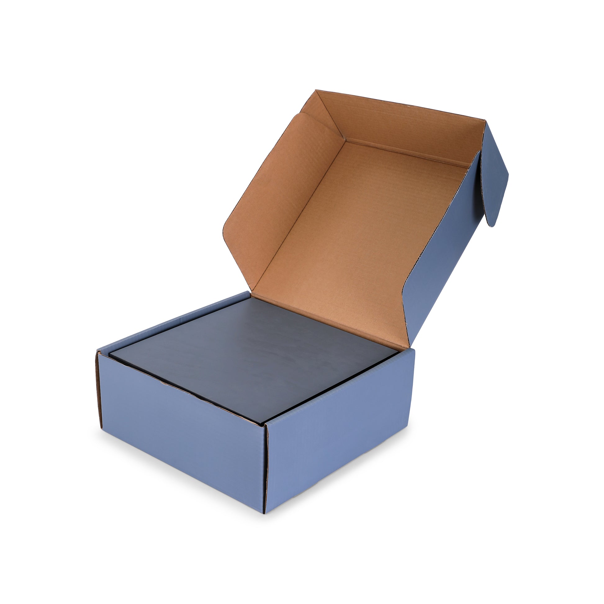 Large Grey Wood Box with Gift Box