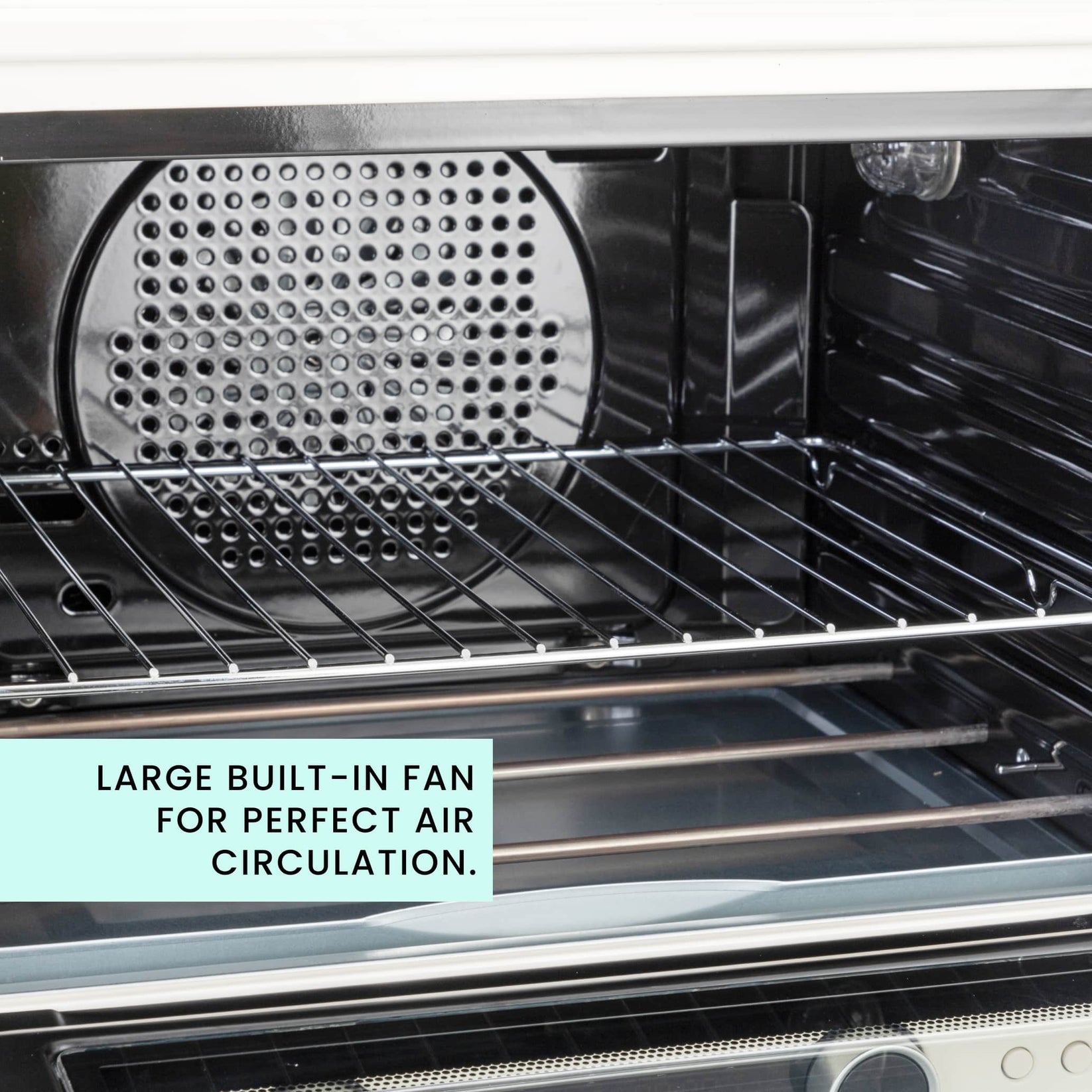 sublimation oven, large built in fan