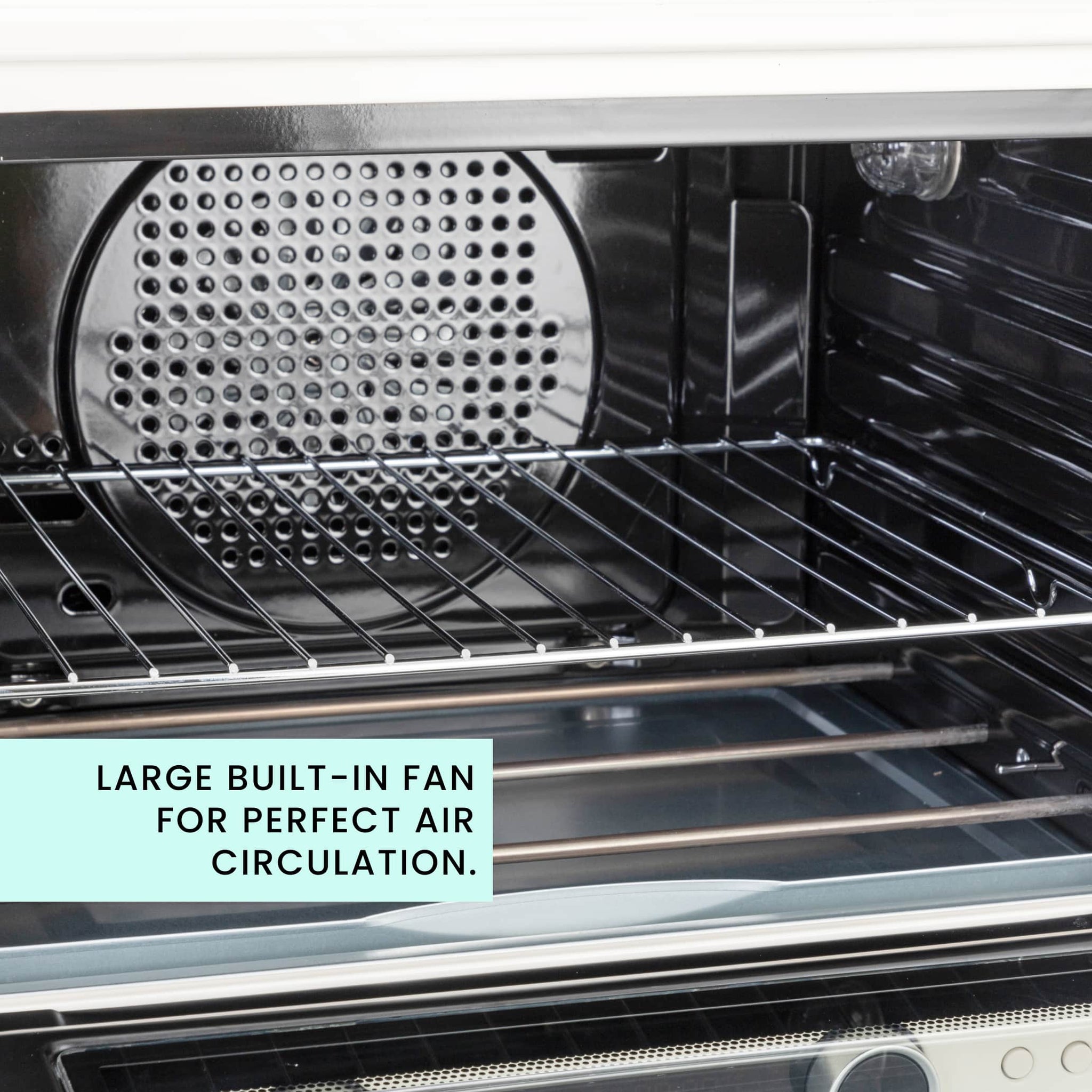 sublimation oven, large built in fan