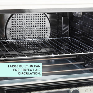 sublimation oven, large built in fan
