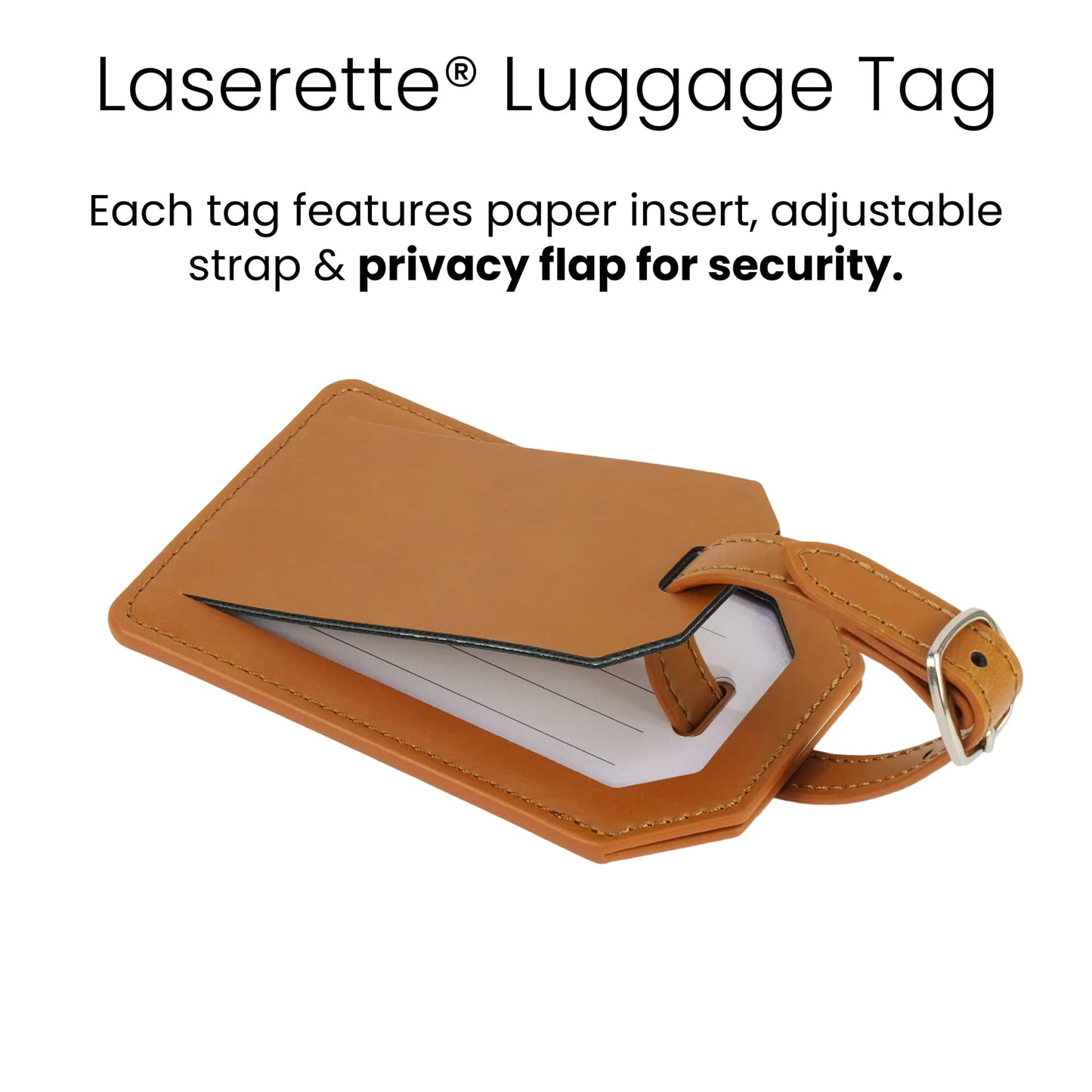 Laserette Luggage Tag
