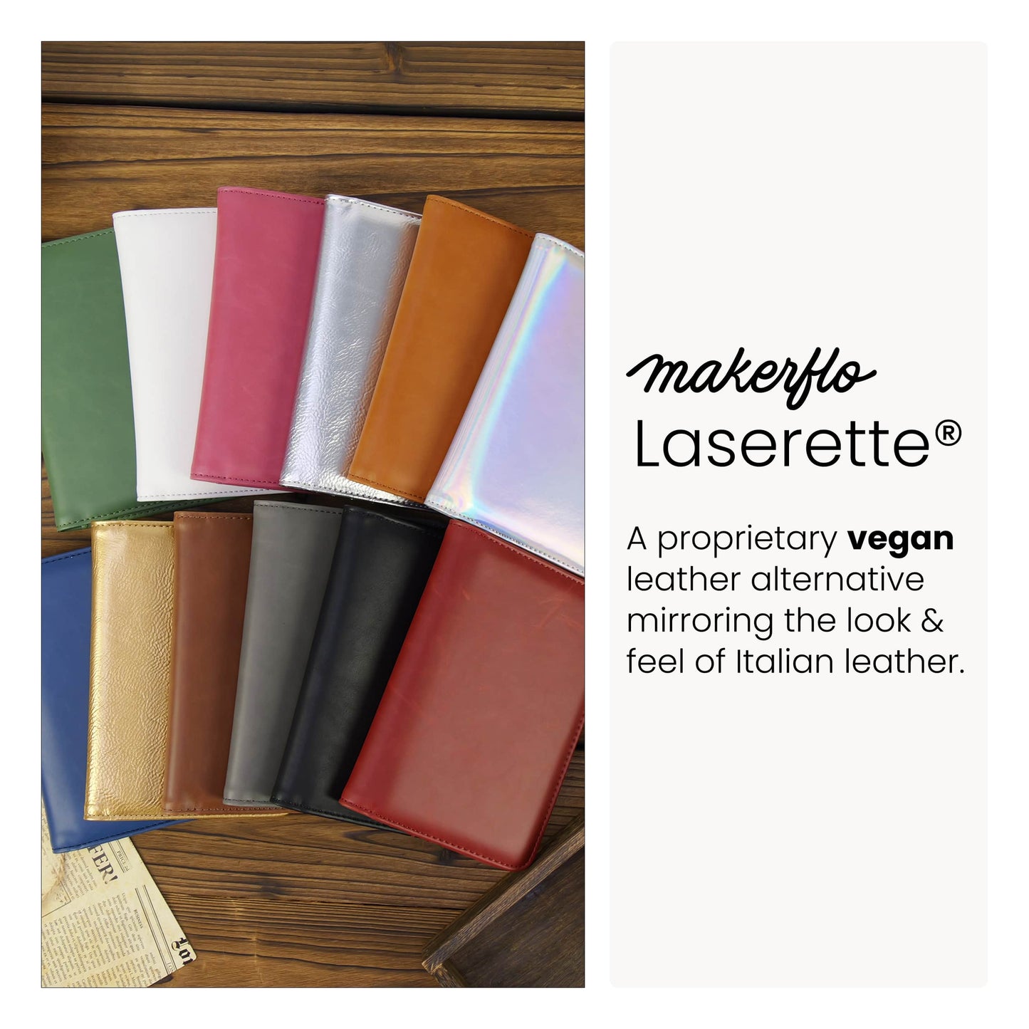 Laserette Passport Wallet