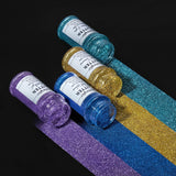 four bottles fine metallic glitter