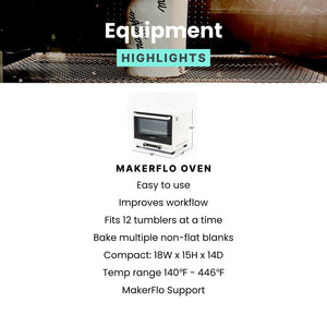 sublimation oven features