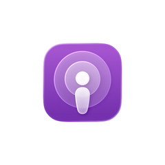 Apple Podcasts logo
