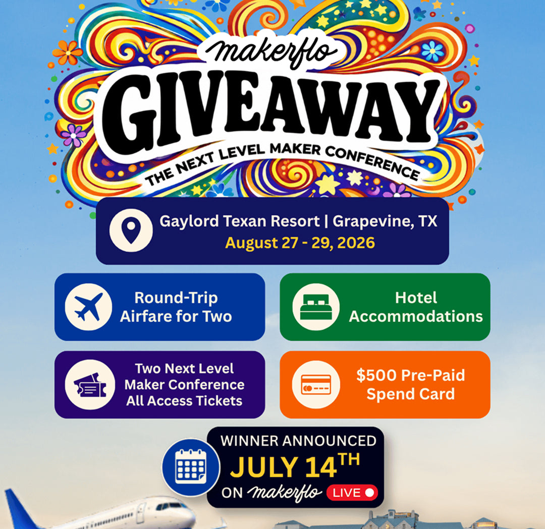 Win A Free Trip to Next Level Maker Conference 2026 on MakerFlo
