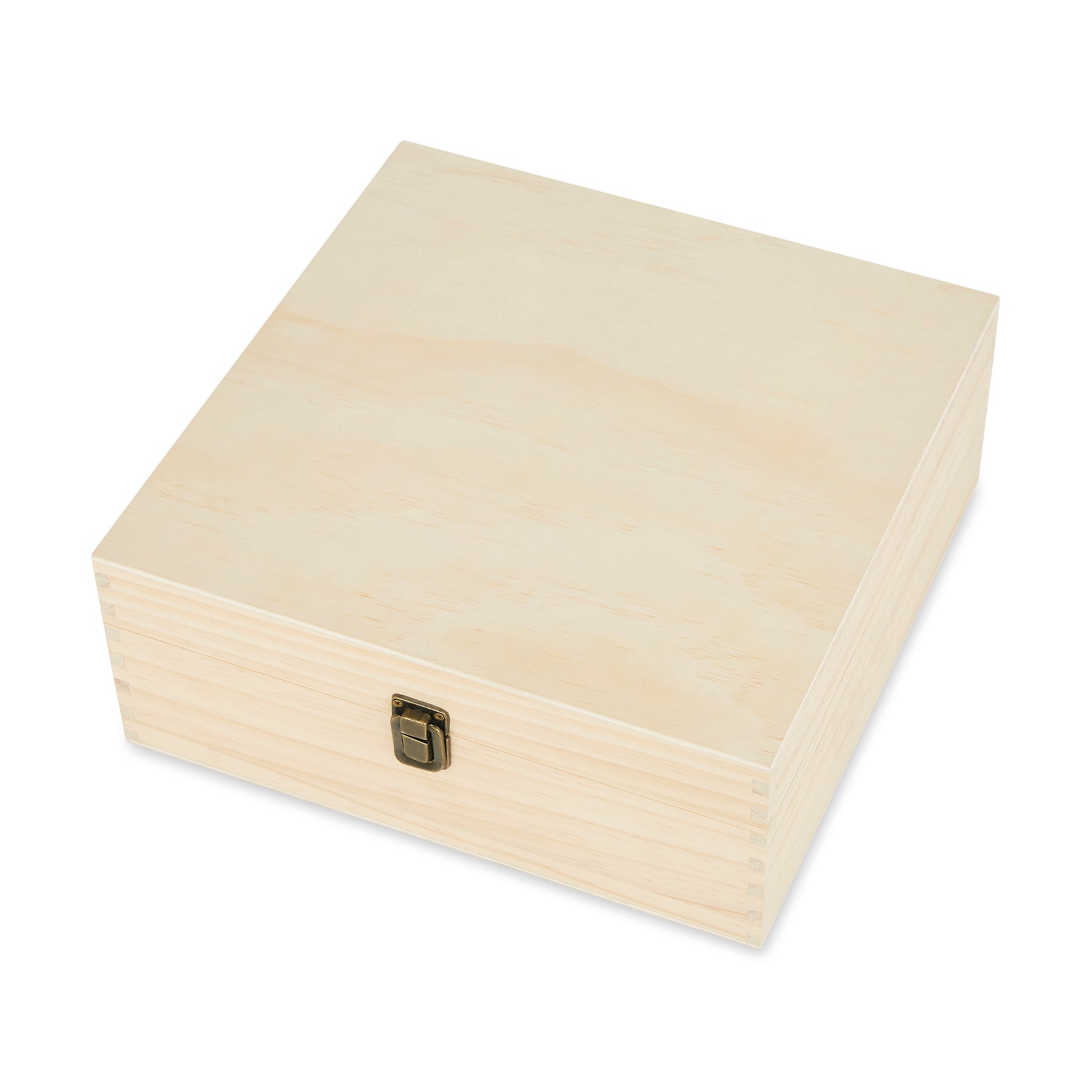 wood box, engravable lid 