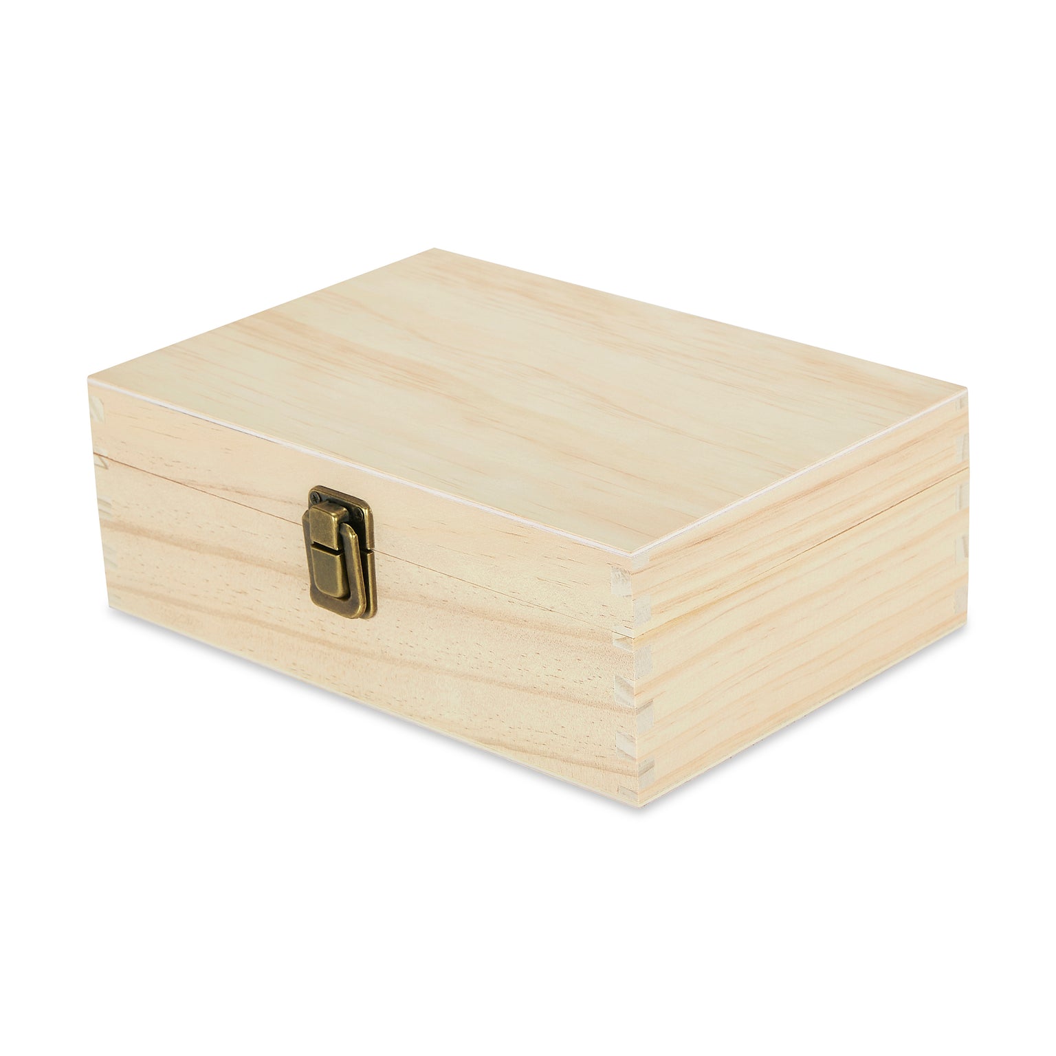 wood memory box, closed