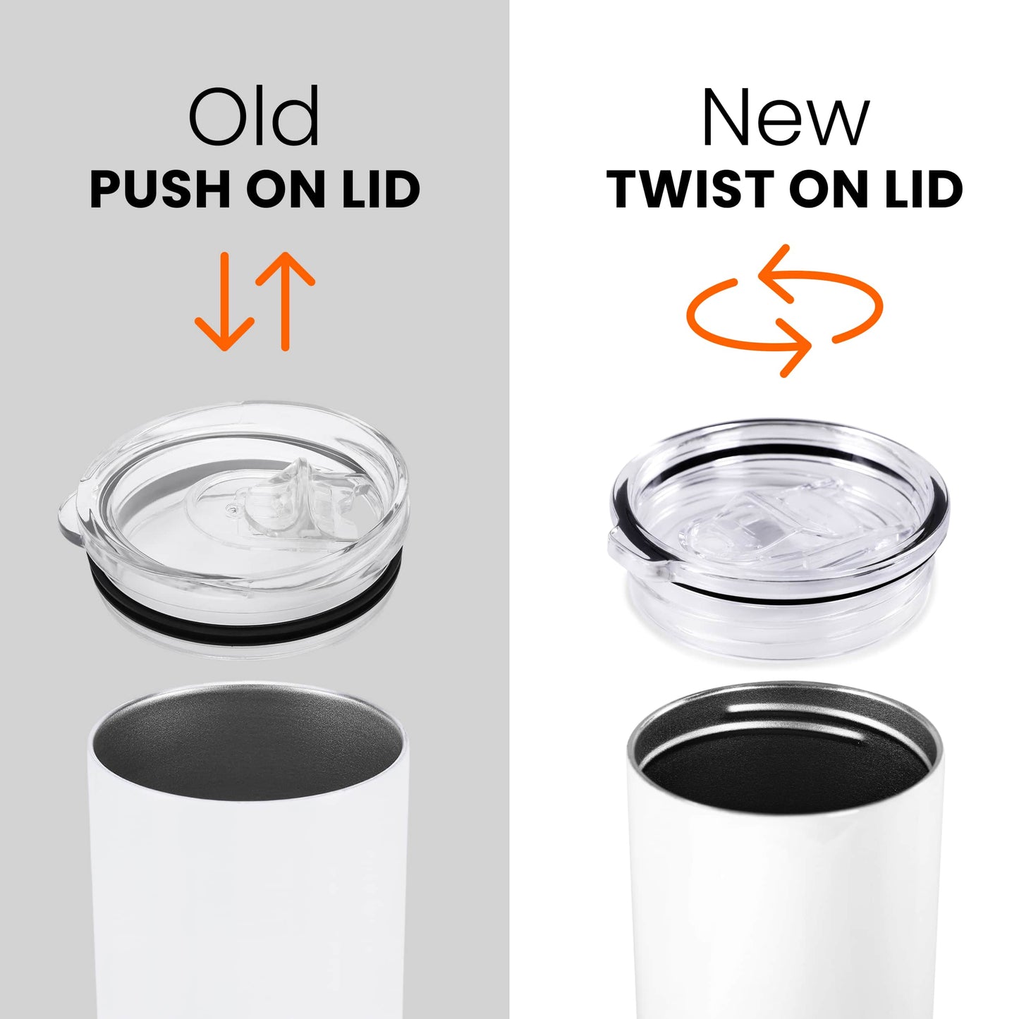 20oz Skinny Sublimation Tumbler