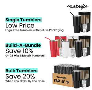 30oz tumbler, black, ways to order 