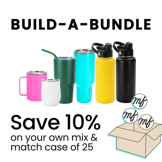 Powder Coated Tumbler Bundle