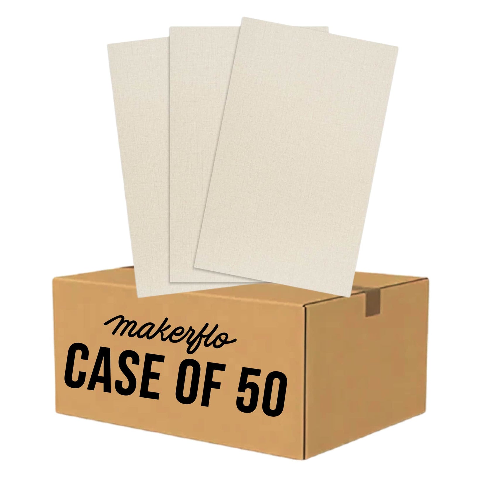 flat laser cut plywood, 1/8, linen wood, case 50