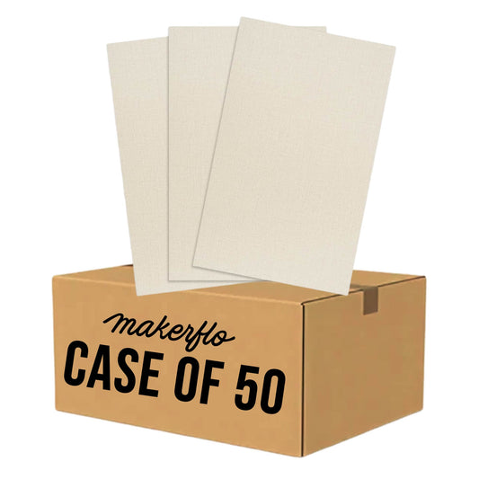 flat laser cut plywood, 1/8, linen wood, case 50