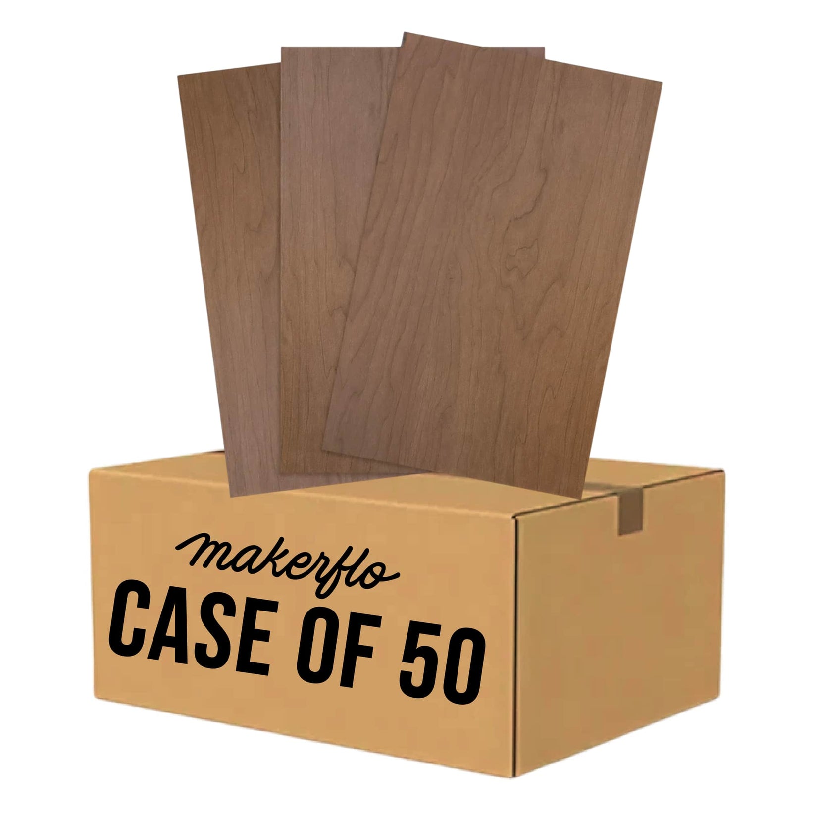 flat laser cut plywood, 1/8, walnut, wood, case 50