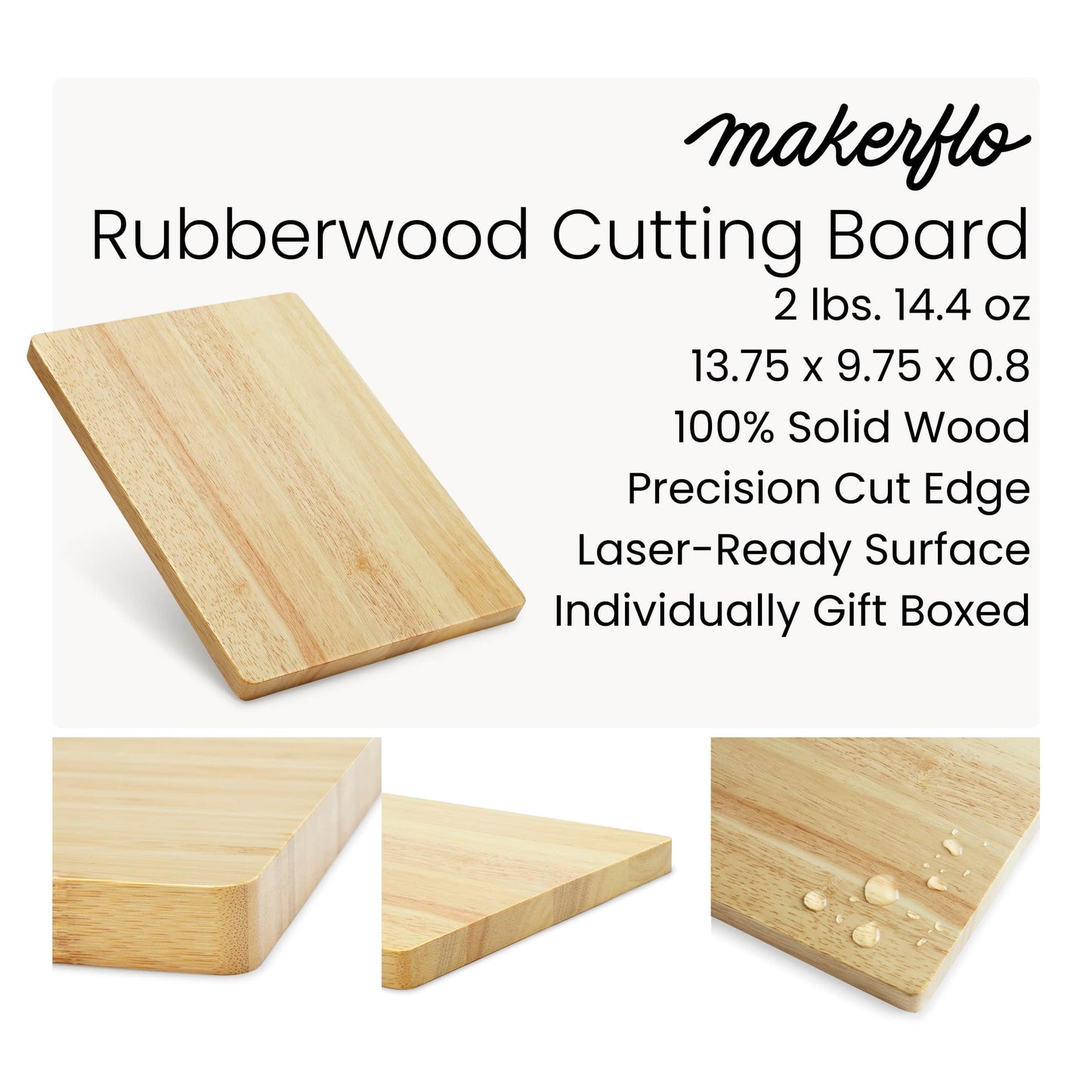 Rubberwood Cutting Board