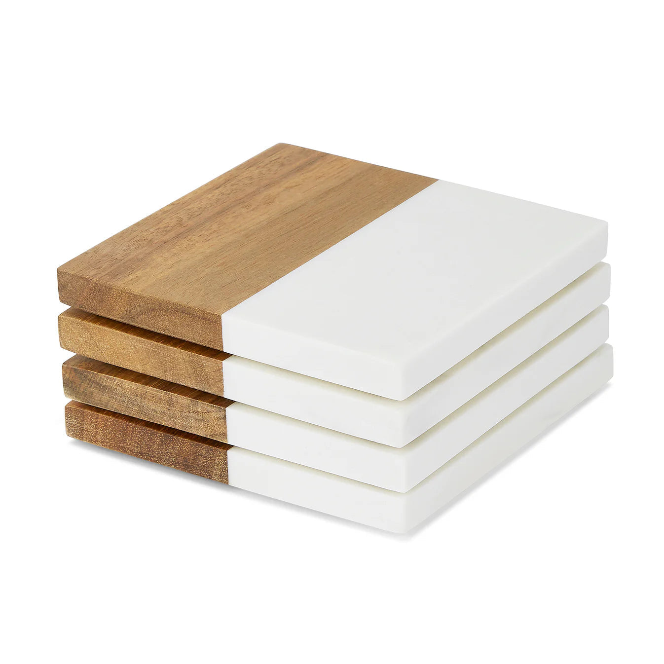 Engraveable Acacia Wood Coasters (Set of 4)