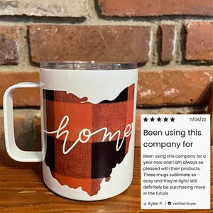 Sublimation camper mug, featured review