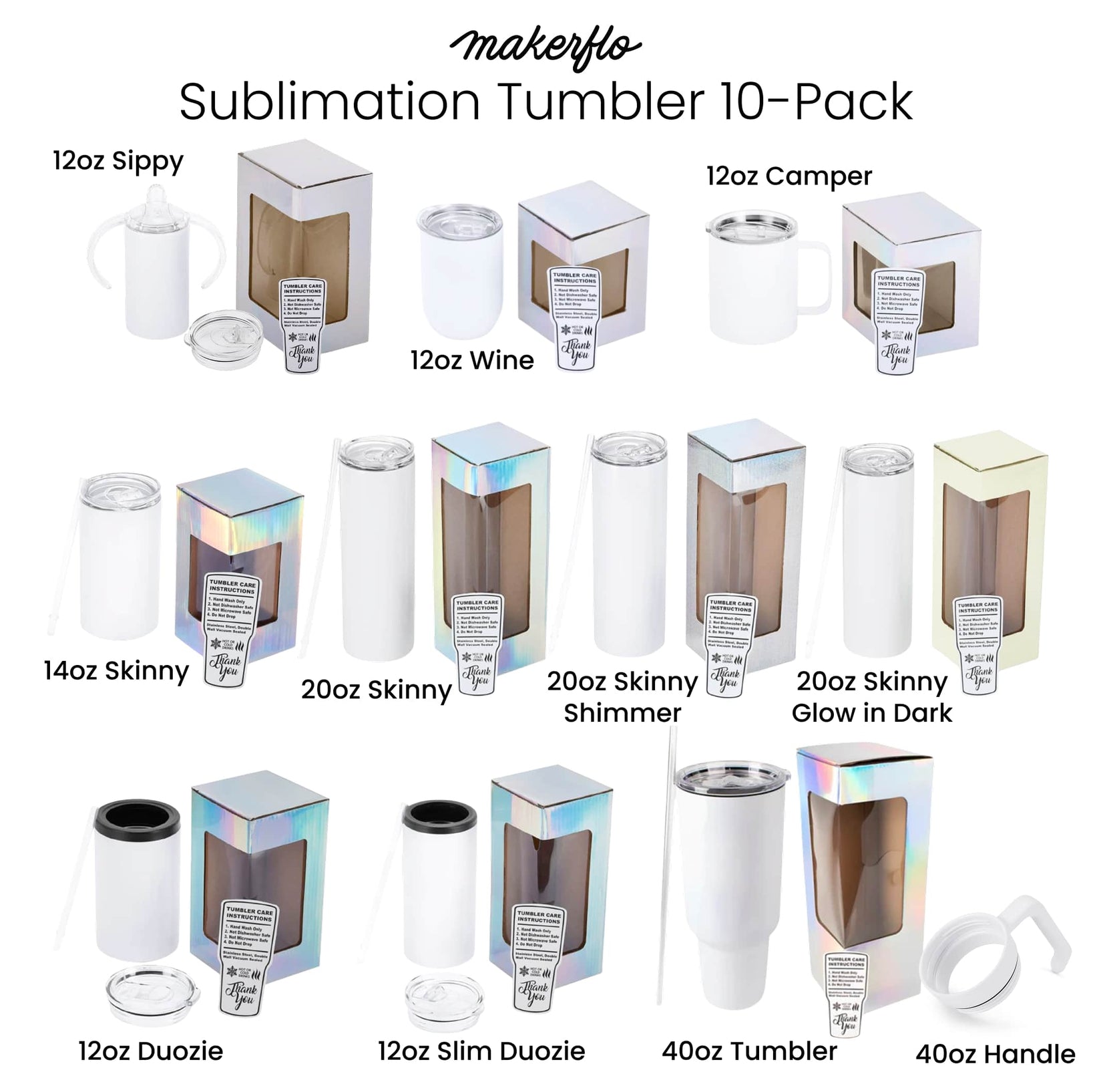sublimation tumbler starter pack