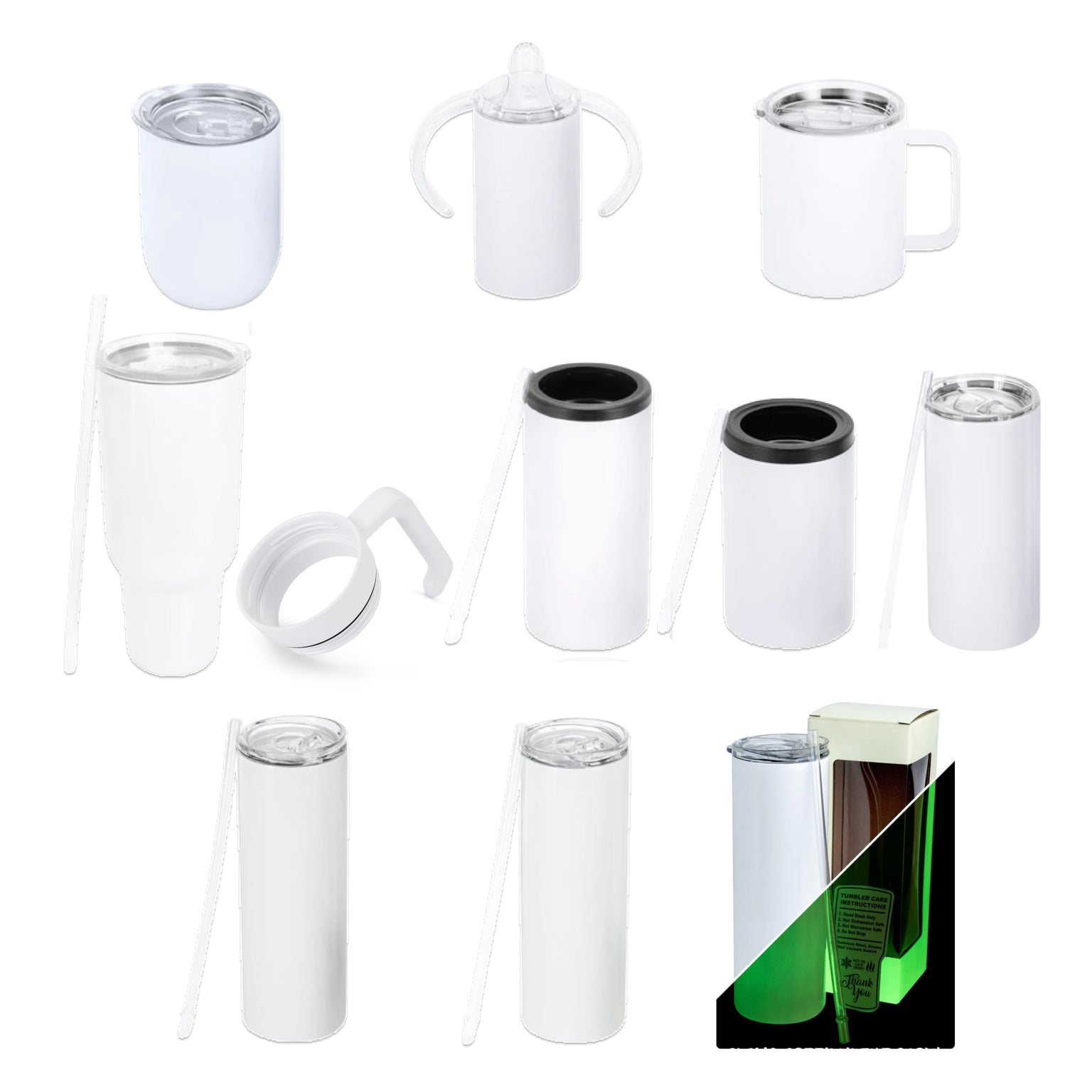 sublimation tumbler pack