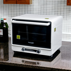 sublimation oven, comfortably fits on a countertop
