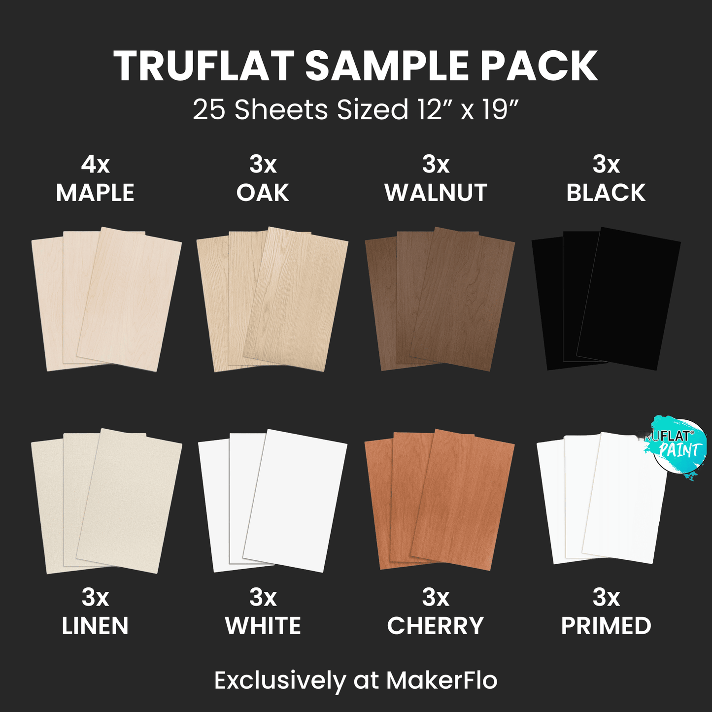 TruFlat Sample Pack