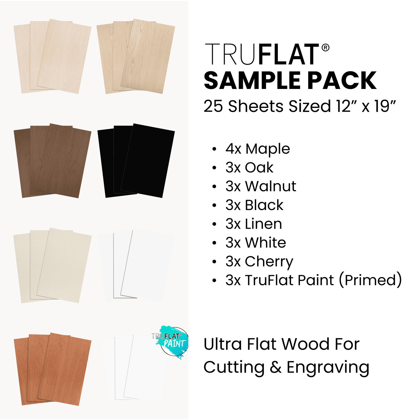 TruFlat Sample Pack