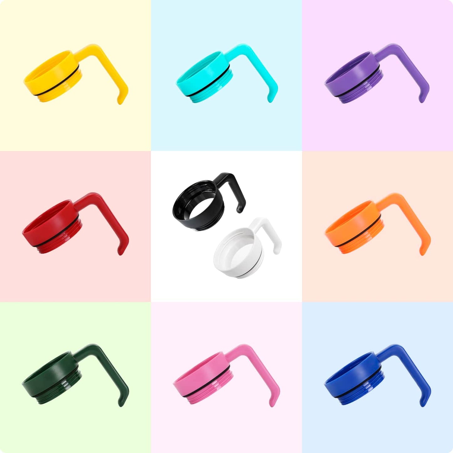tumbler handle, twist on