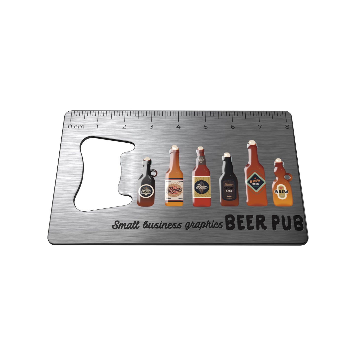 uv printed bottle opener, 4 color process