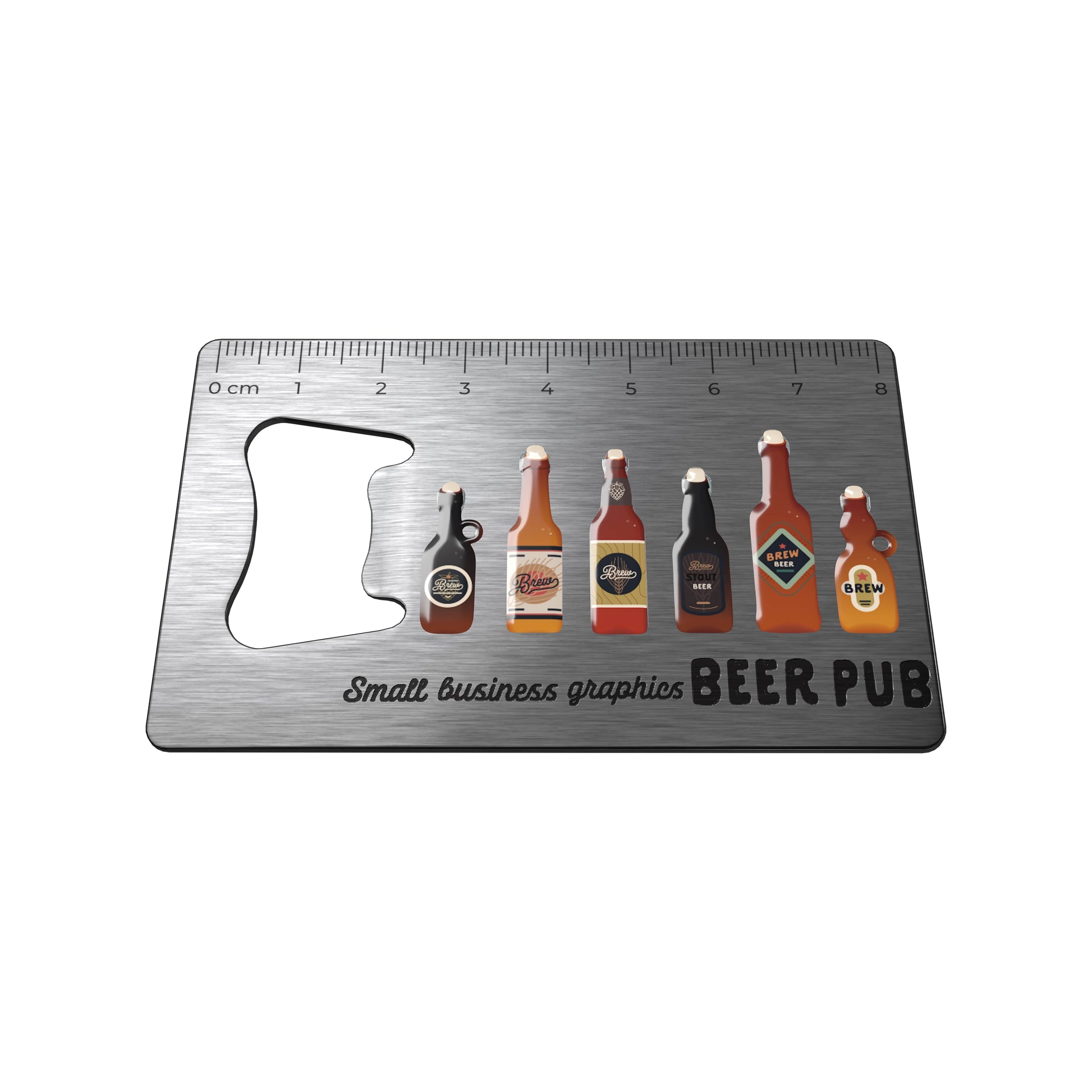 uv printed bottle opener, 4 color process