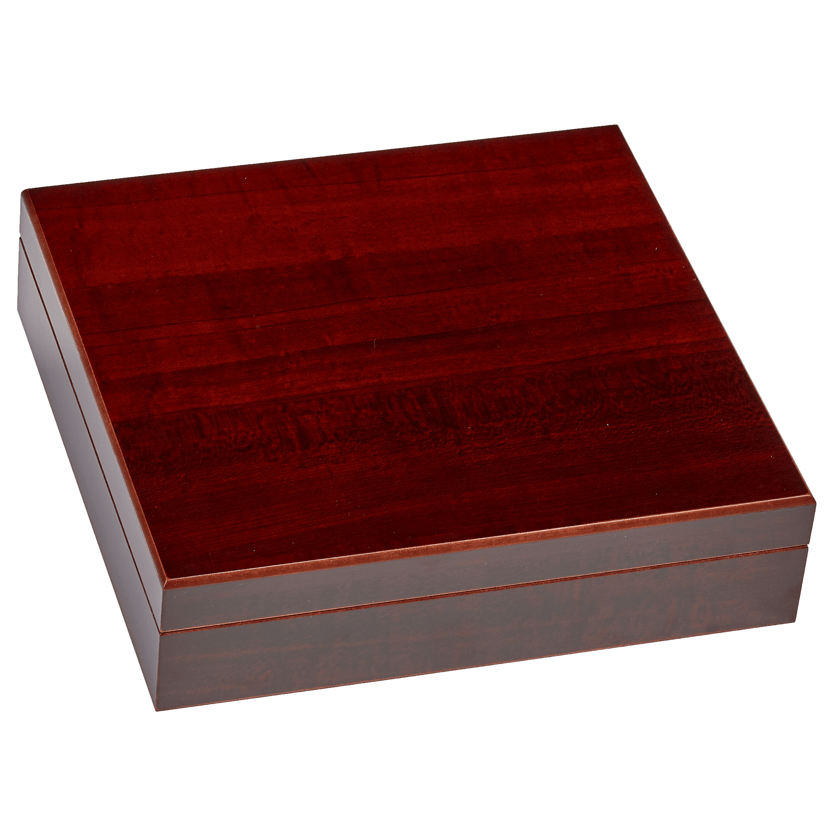 valet box, veneer finish for laser engraving, cherry wood