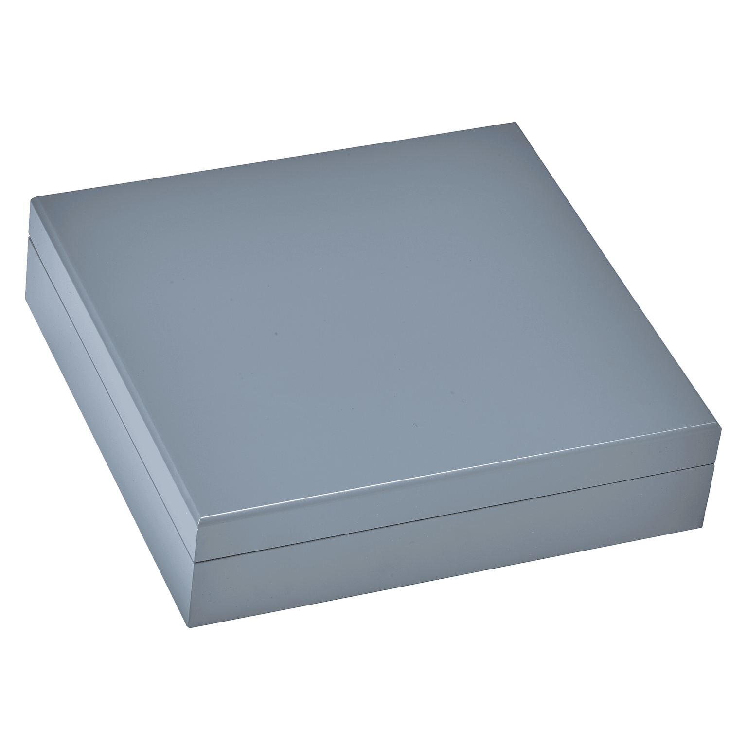 valet box, veneer finish for laser engraving, grey