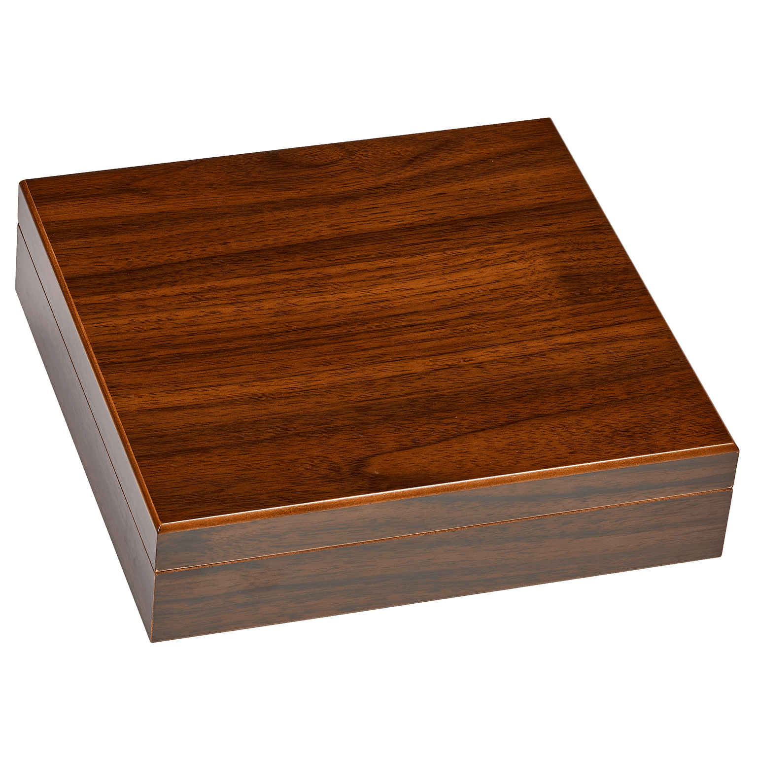 valet box, veneer finish for laser engraving, walnut