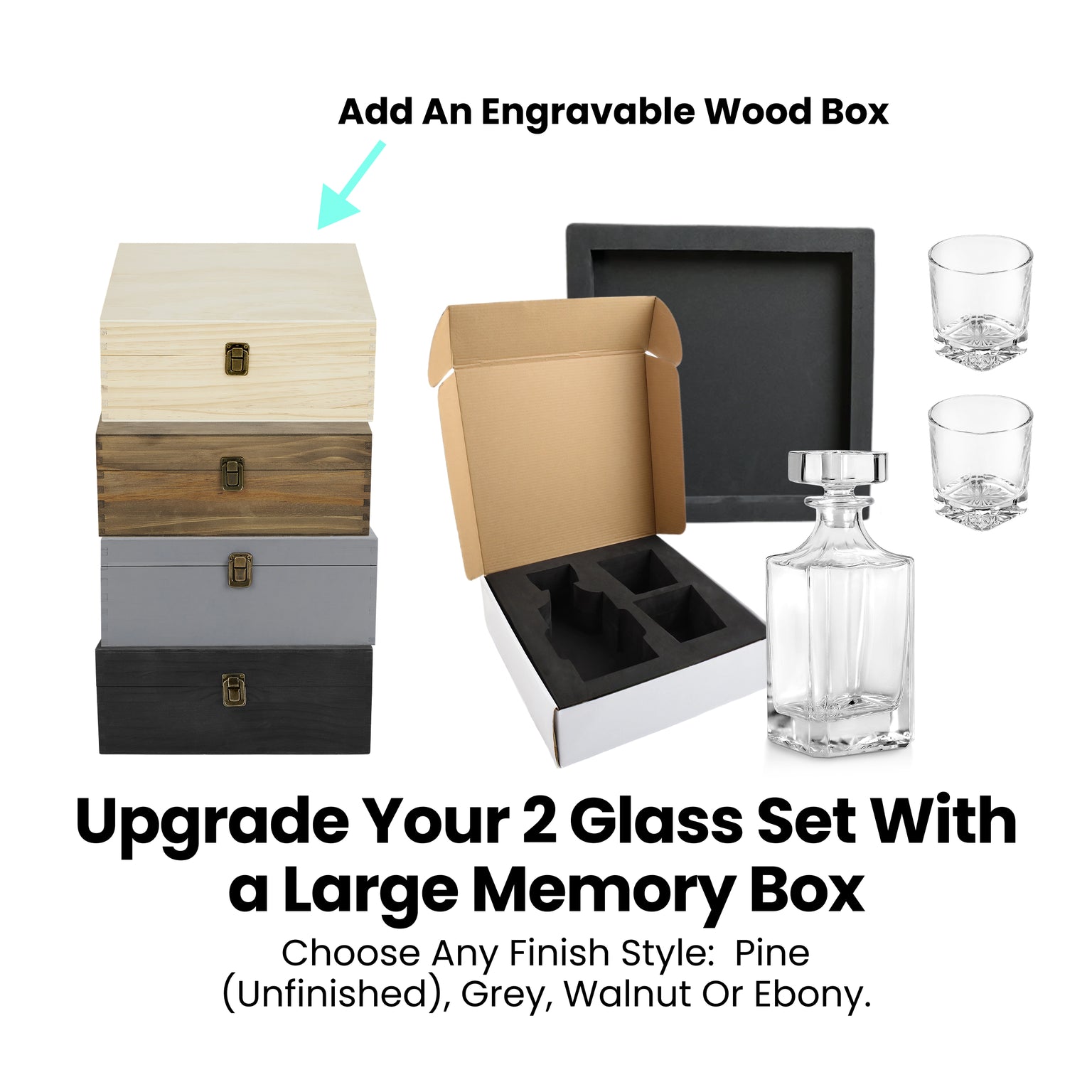 Decanter set options