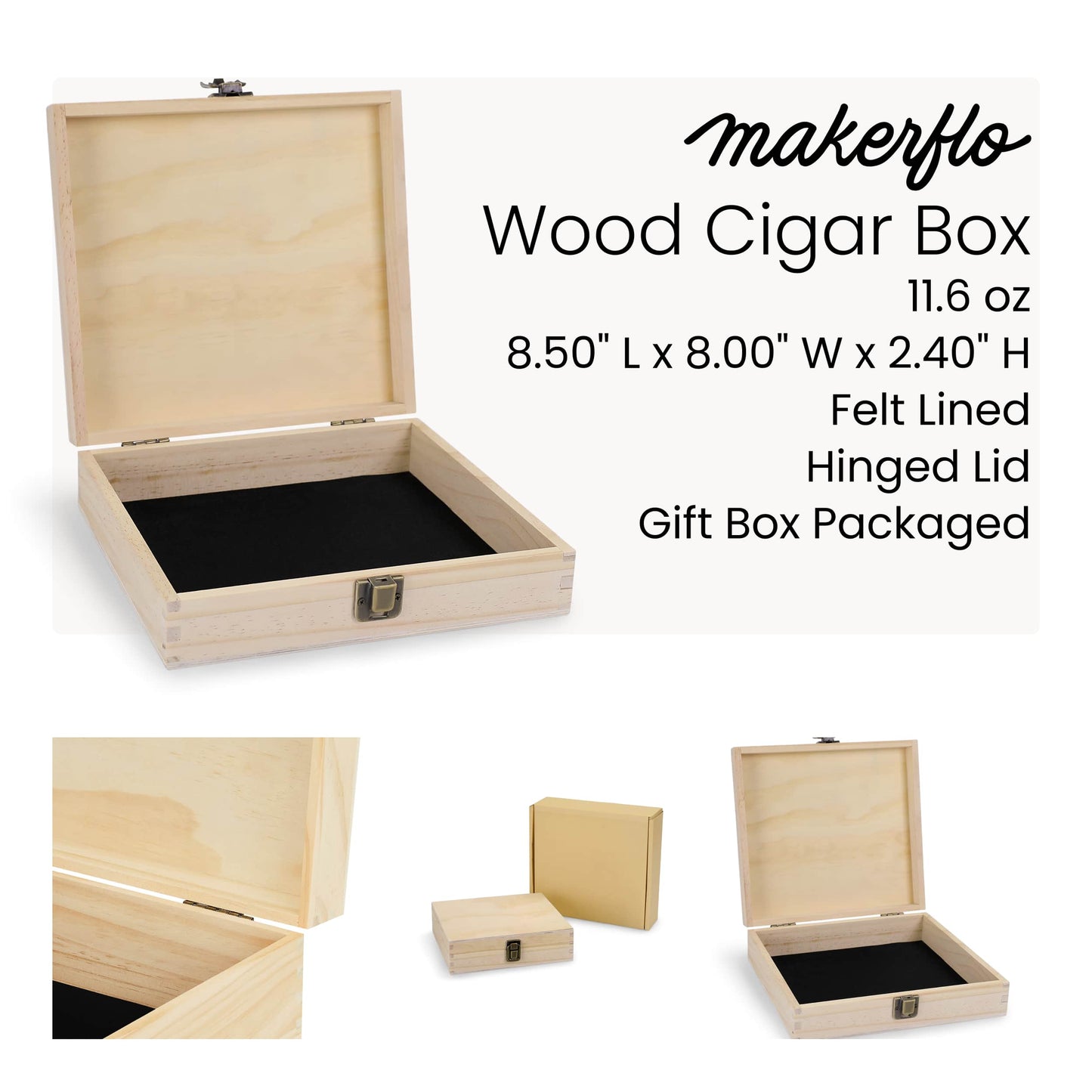 Wood Cigar Boxes
