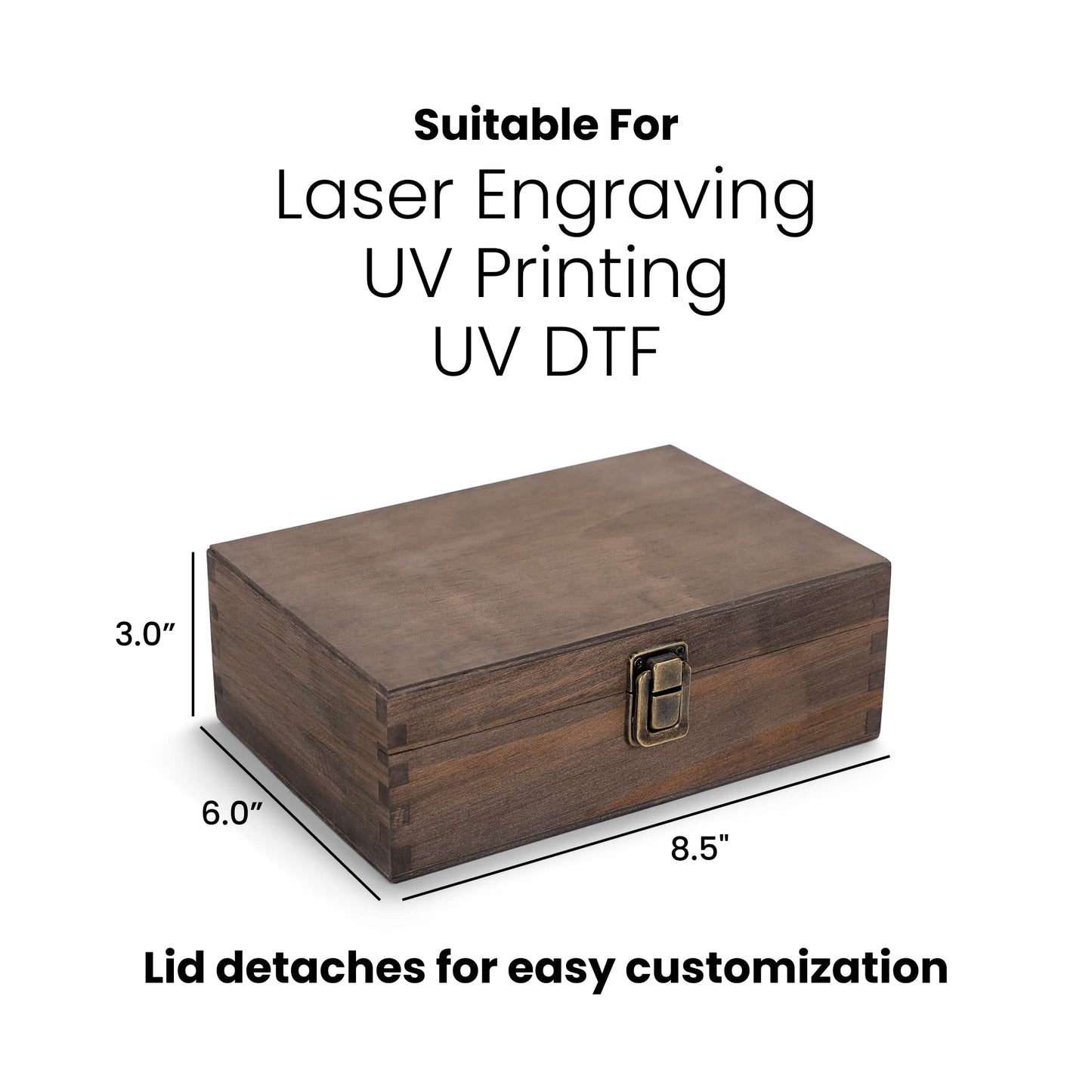 Wood Memory Boxes, Medium