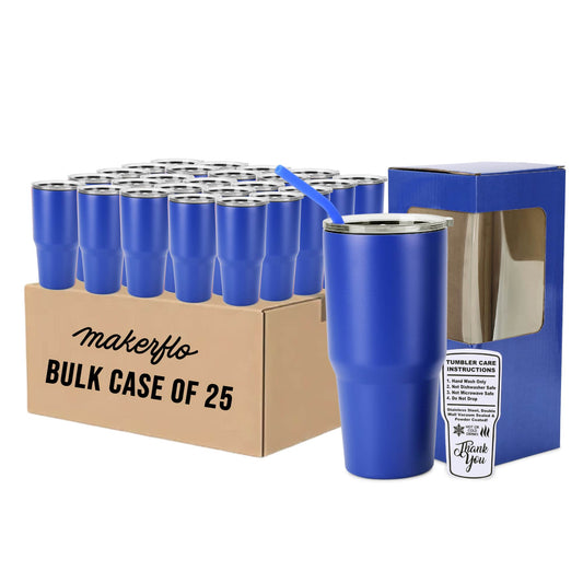 bulk 30oz tumbler blue