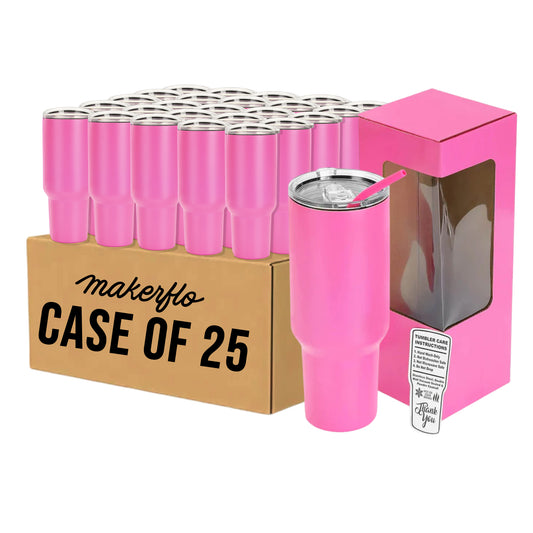 bulk 40oz tumbler, pink