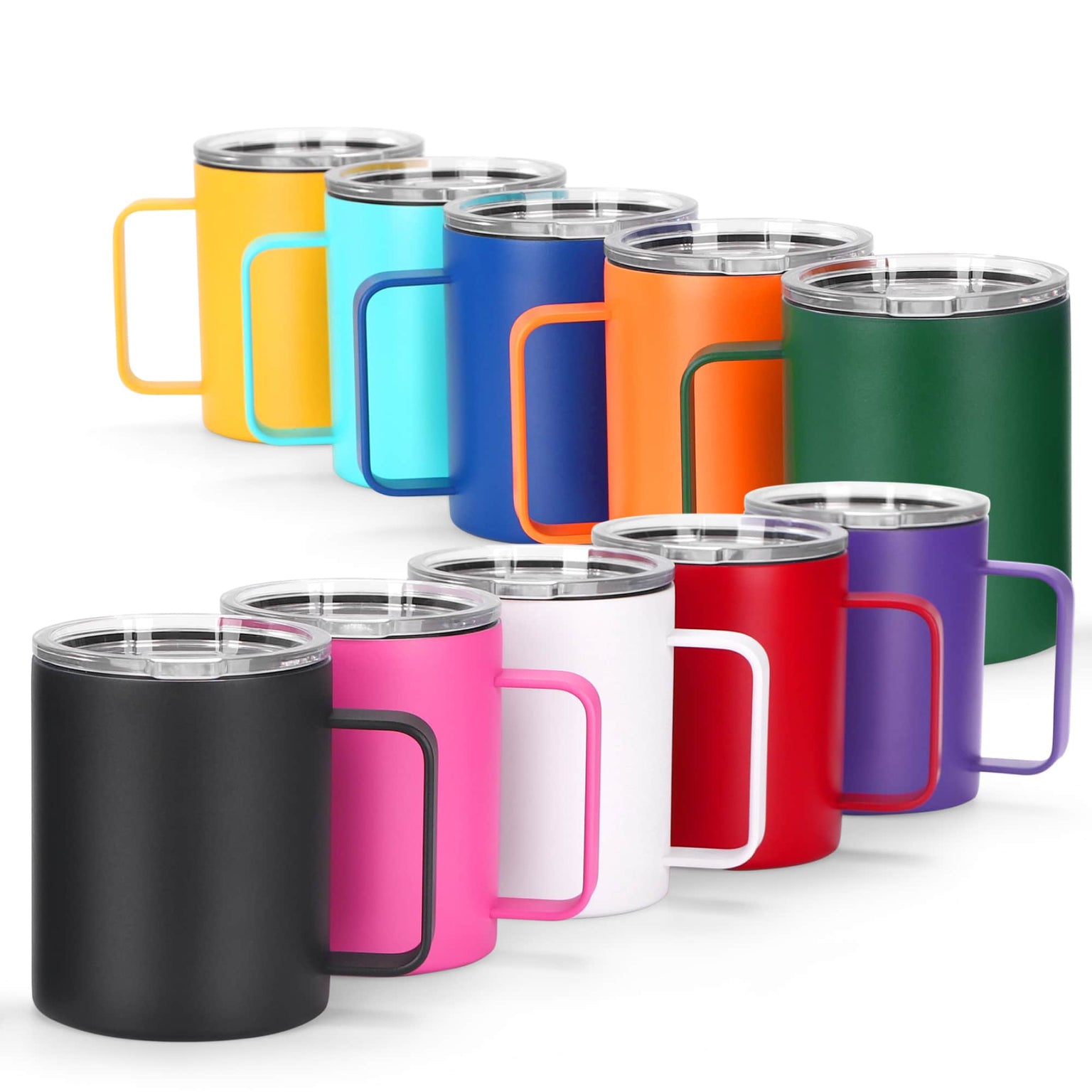 bulk coffee mug laser blanks, powder coated, camper 