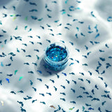 dolphin glitter shapes 