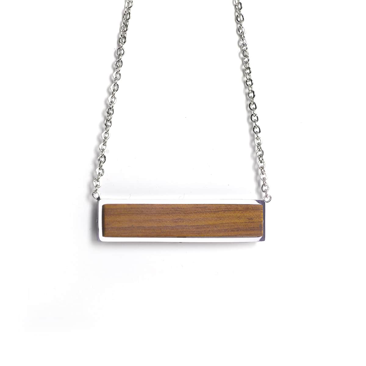Wood Pendant Necklace